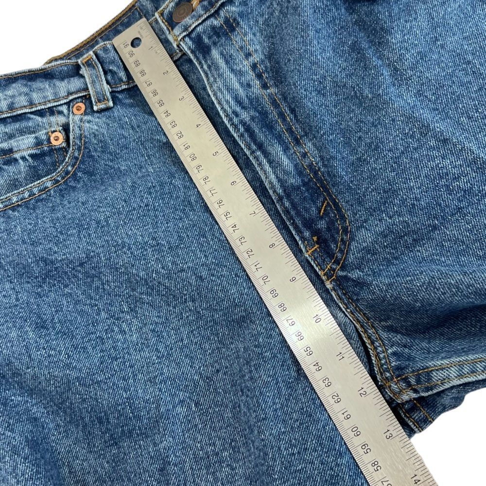 Vintage 90s Levi's 550 Relaxed Fit Taper Leg Jeans - Picture 10 of 16